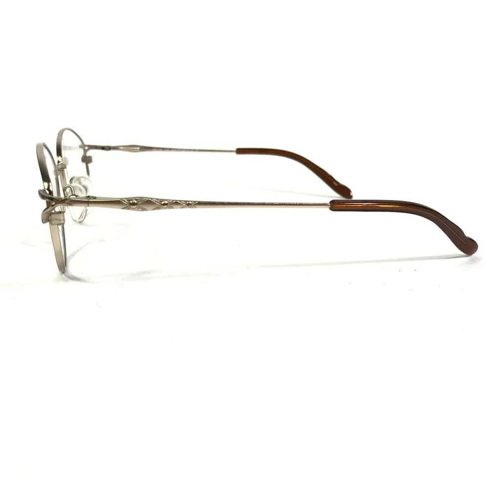 Matisse Eyeglasses Frames MA 524 MATTE GOLD Round Oval Full Wire Rim 55-16-135